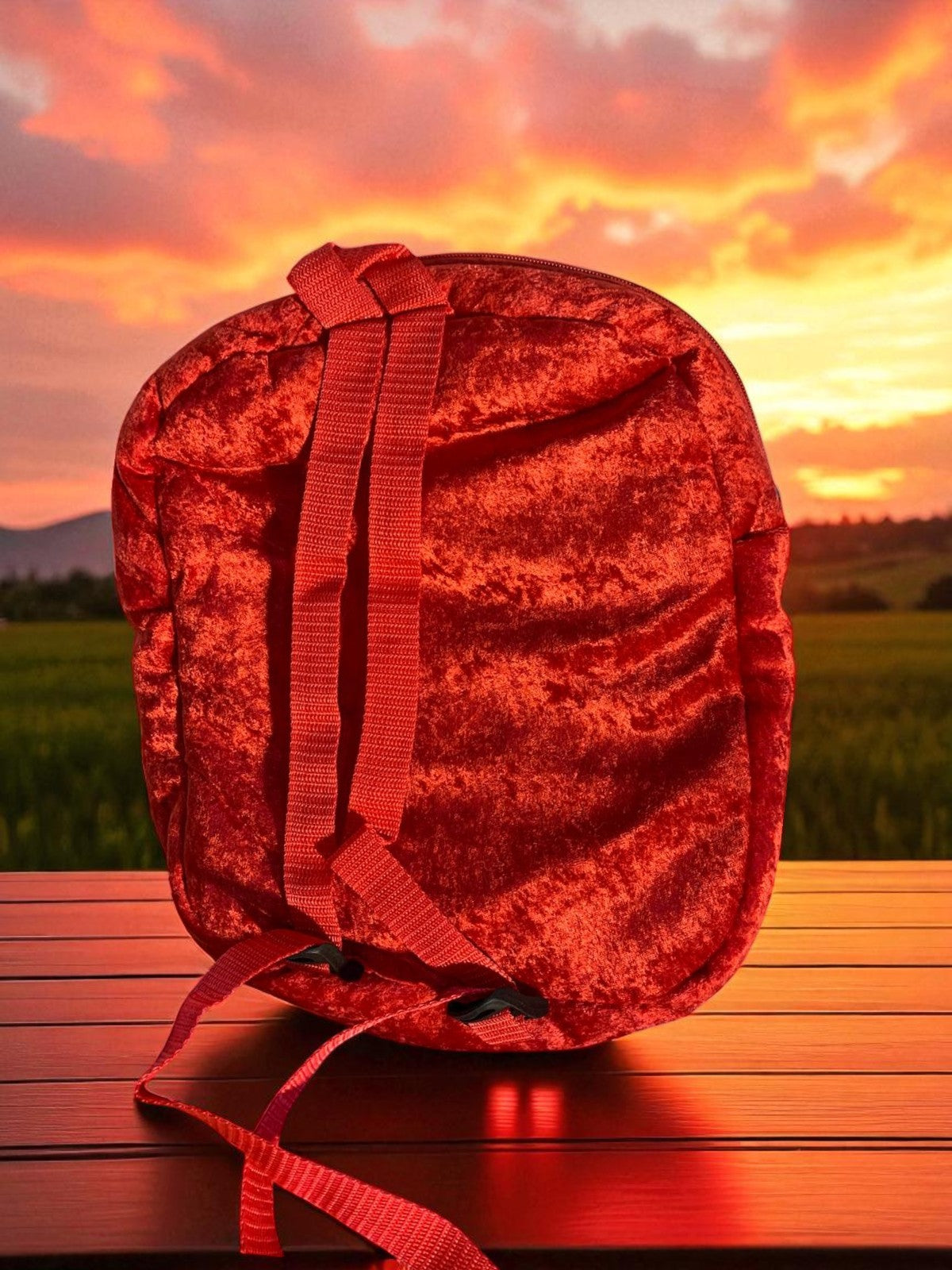 Doll Backpack (Red)