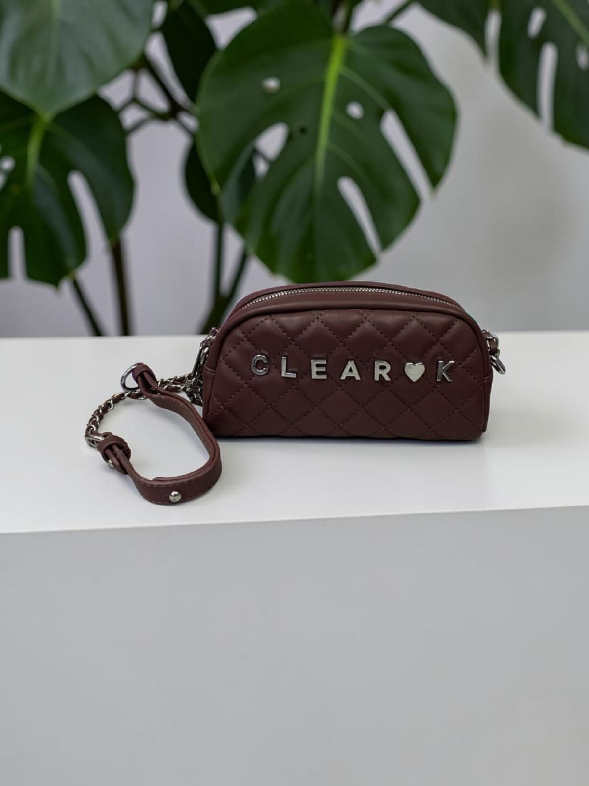 Quilted Bag (Maroon)