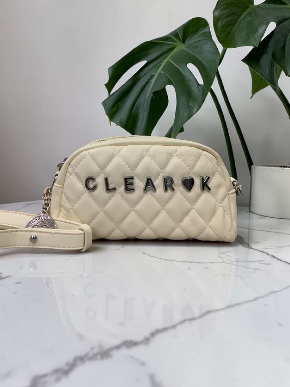 Quilted Bag (White)