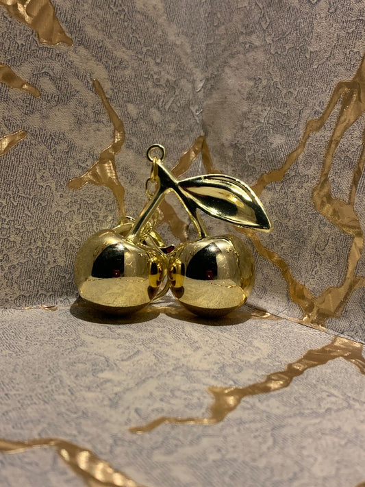 Cherry Key Chain (Golden)