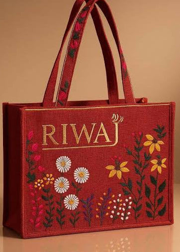 Riwaj Tote Bag (Red)