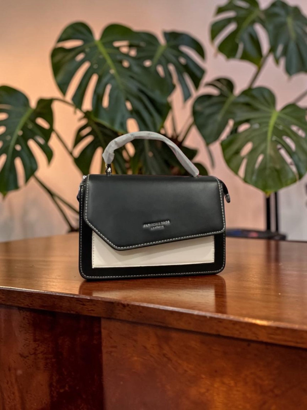 Black & White Handbag