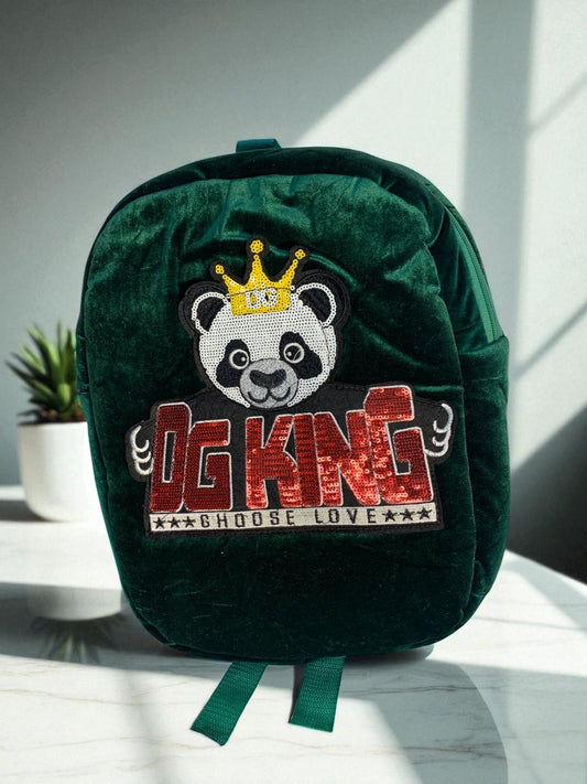 Panda Backpack (Green)